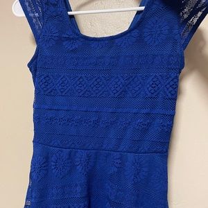 Cobalt Blue Dress
